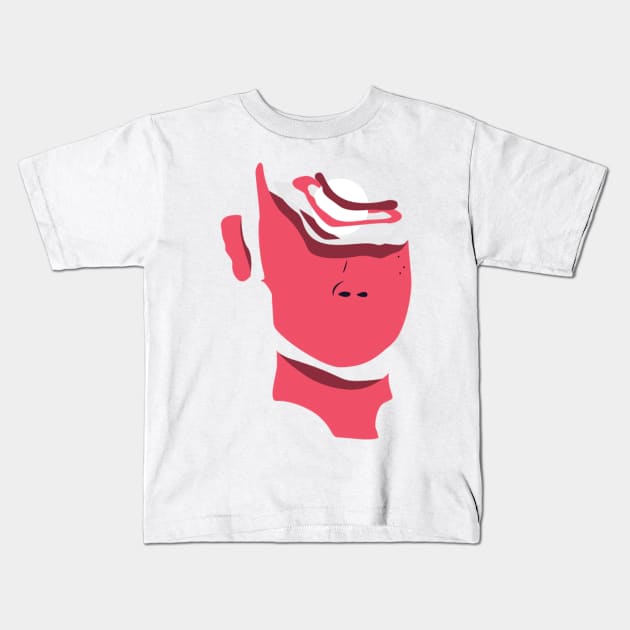 Lucid Dream set 3 Faceless Kids T-Shirt by chortlzdesigns